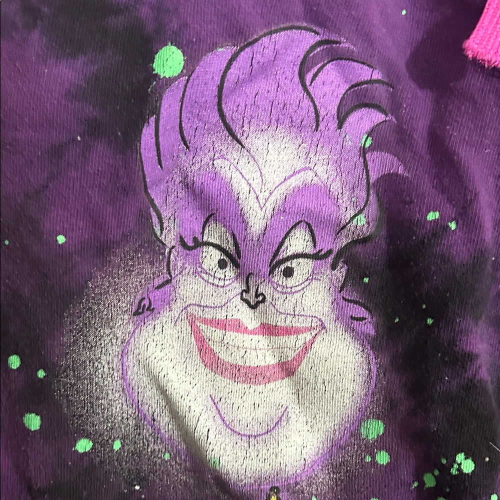 Disney Villains Purple Joggers with Evil Queens - Picture 2 of 4